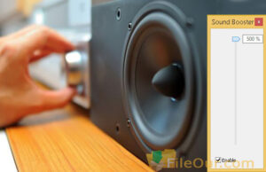 Tangkapan layar Letasoft Sound Booster