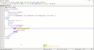 Скрыншот Notepad++ 4