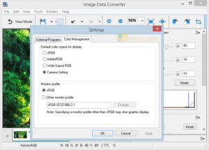 Capture d'écran 2 de Sony Image Data Converter