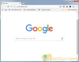 Google Chrome Offline Installer skermkiekie