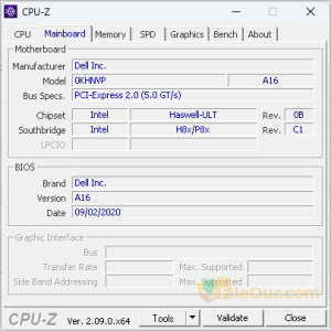 CPU-Z_Mainboard_скріншот