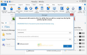 WinZip-ning oxirgi versiyasi bepul yuklab oling, WinZip baholash, WinZip Trail