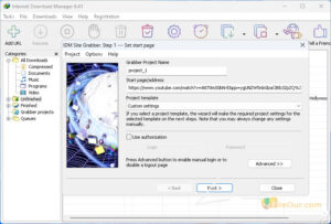 Schermafbeelding van Internet Download Manager 6