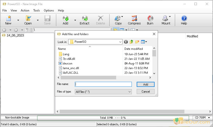 PowerISO main screen screenshot 3