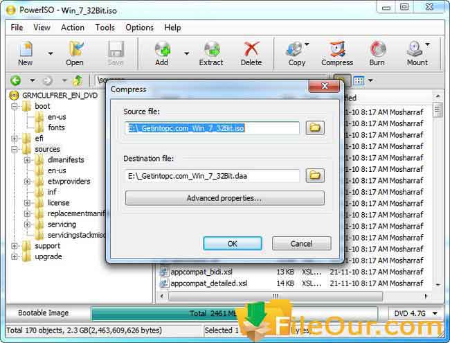 power iso windows 7 32 bit