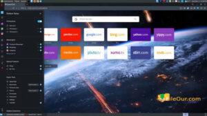 Opera Web Browser main interface screenshot