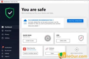 Bitdefender Total Security Offline Installer безкоштовно завантажити для Windows