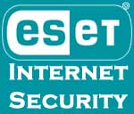 Logo et icône de sécurité Internet ESET