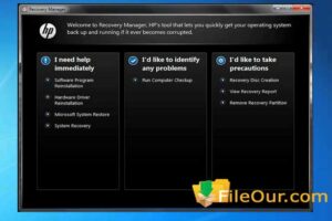 hp recovery manager download windows 7