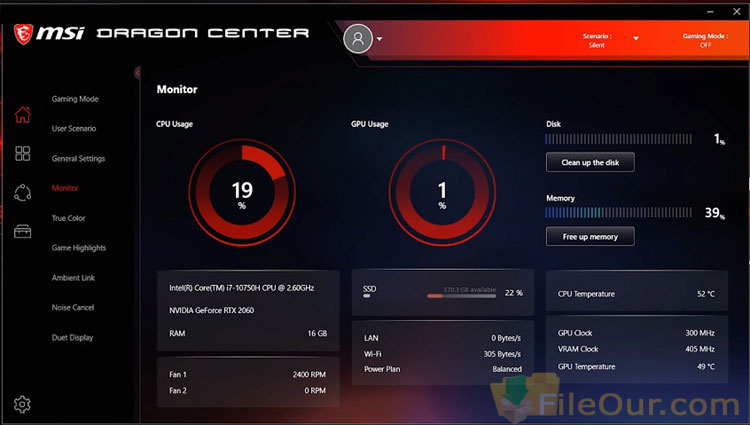 msi control center download