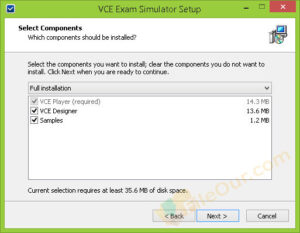 VCE Exam Simulator setup file