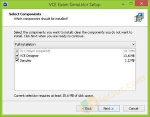 ملف إعداد جهاز محاكاة امتحان VCE