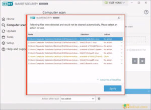 ESET Smart Security 32-64-bit Windows screenshot