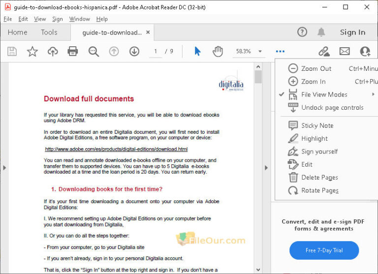 Adobe Reader Offline Installer Download for PC (32/64bit)