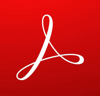 Logotipo do Acrobat Reader DC