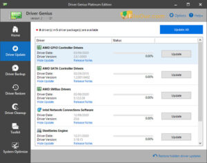 Driver Genius versi terbaru untuk PC