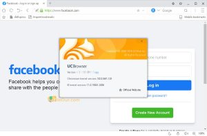 Ảnh chụp màn hình UC Browser 32-64-bit Windows