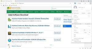 UC-Browser-Schnappschuss für Windows 11laden