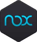 nox app afspiller logo, ikon