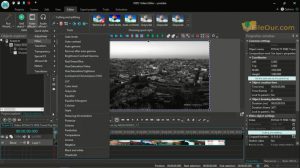 VSDC Free Video Editor official download screenshot
