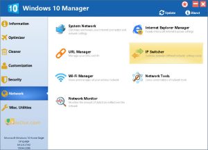 Windows 10 Manager official download screenshot