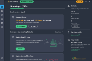 AVG TuneUp screenshot