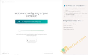 Captura de tela da solução on-line DriverPack