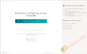 لقطة شاشة لـ DriverPack Online Solution