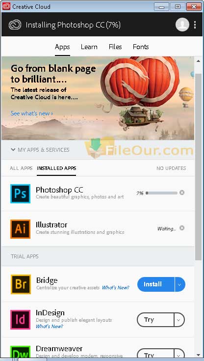 adobe cloud download free