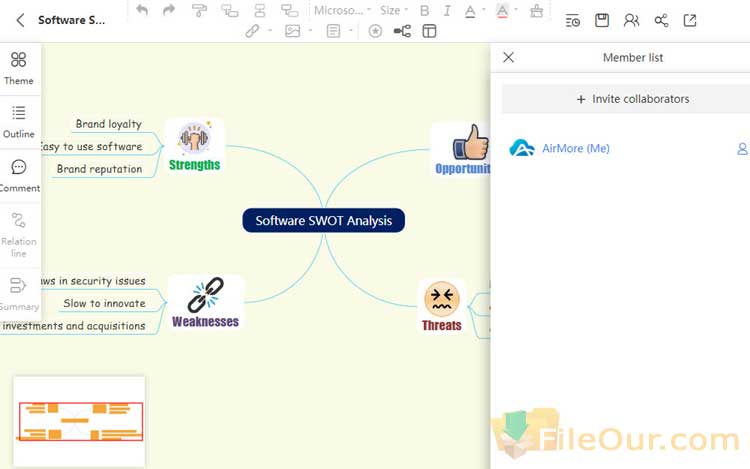 AirMore Mind free download, AirMore Mind screen shot, AirMore Mind full version, AirMore Mind 2020, AirMore Mind extension, Full Featured Mind Map Tool