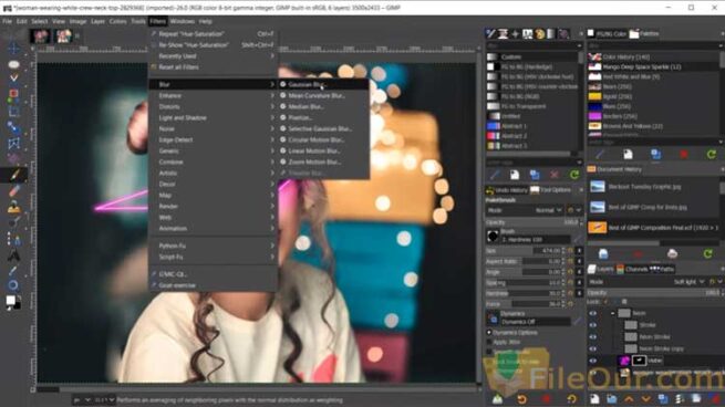 gimp image editing software