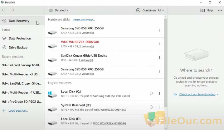 Download Disk Drill for Windows 10, 8, 7