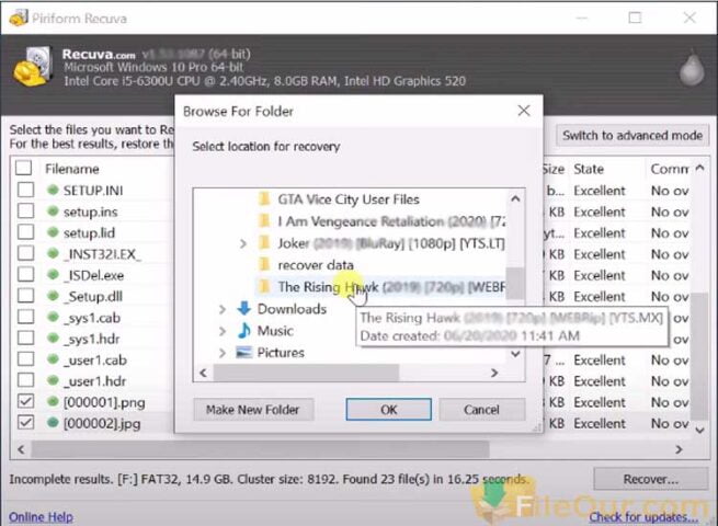 recuva pro software download for pc