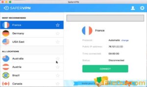 SaferVPN latest version free for Windows