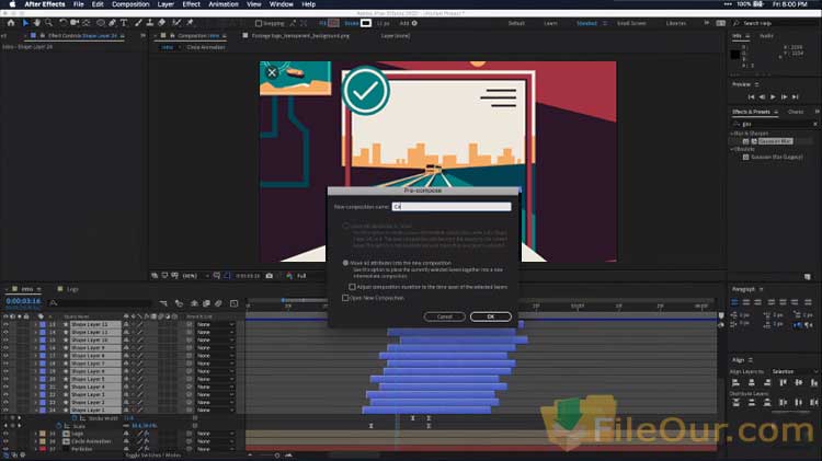 Adobe After Effects CC offline installer free download, latest version, full setup file