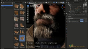Screenshot des Blender Video Editors