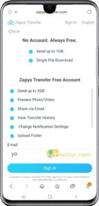 Zapya transfer free downloas for pc