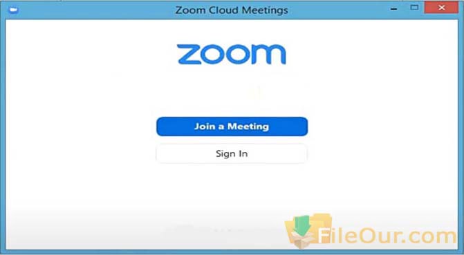 Zoom cloud meetings pc