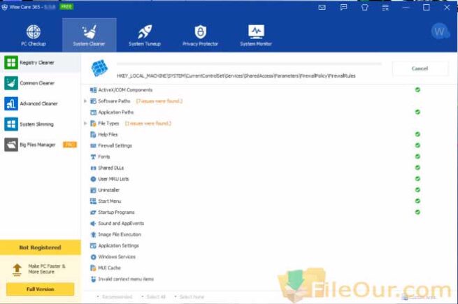 wise care 365 winning pc