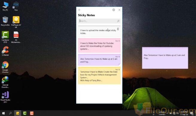 simple sticky notes 5.6