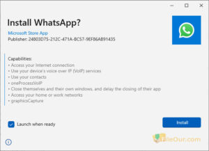 WhatsApp desktop screenshot 3