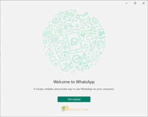 Tangkapan layar desktop WhatsApp 4