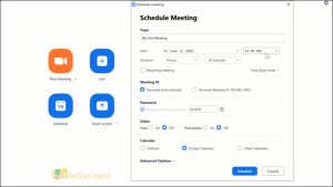 Zoom Meetings App free download for PC snapshot
