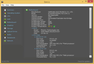 Nedlasting Speccy siste versjon for PC