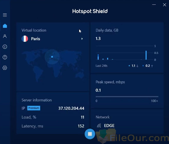 Hotspot Shield Kostenloser VPN-Proxy, neueste Version