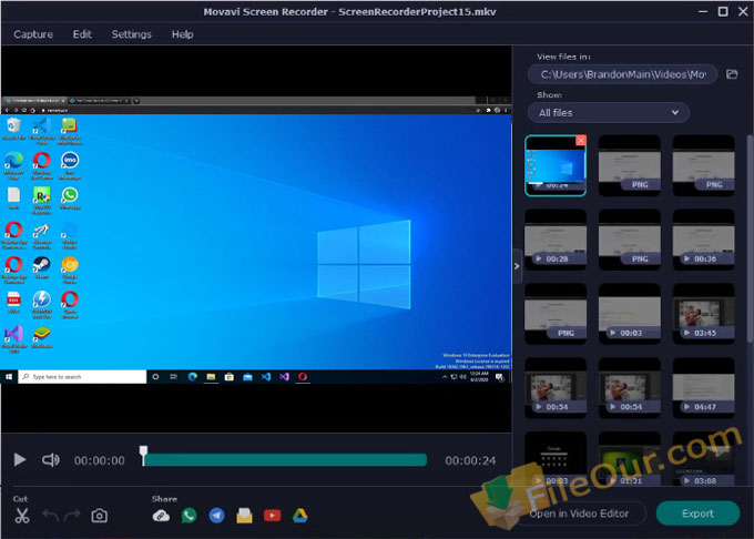 Download Movavi Screen Recorder for Windows