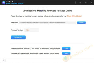 Download FoneGeek iPhone Passcode Unlocker offline installer