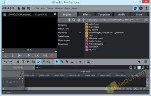 Magix Movie Edit Pro screenshot, 360-degree Video Editor, 8K Video Editor, Fast Video Editing Software, Magix Movie Edit Pro Free Download