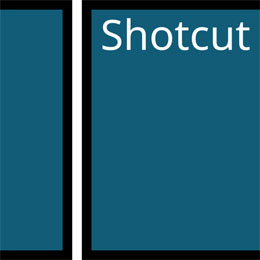 Logo et icône de l'éditeur vidéo Shotcut