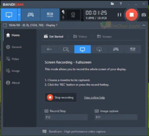 Bandicam Screen Recorder gratis nedlasting